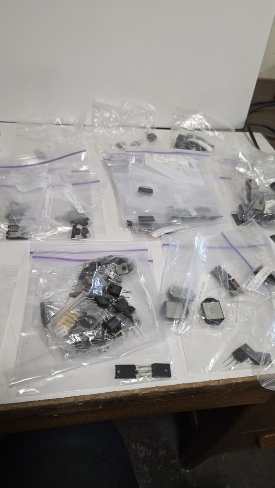 Lot Of Misc Electronics Parts – Voltage Regulators, Outputs, AF Power Amp, Etc