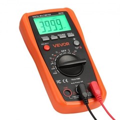 Digital Multimeter, 4000-Count TRMS DC/AC Voltmeter Current Tester, Auto-Rangin