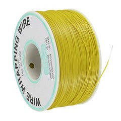 Wrapping Wire Tin Plated Copper Wire P/N DM-30-1000 30 AWG 250M Length Yellow