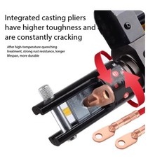Electric Press Tool for Cable Lugs ME-240T Hydraulic Pliers Battery Crimper