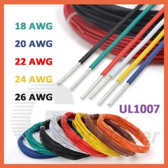 Flexible PVC Cable 18/20/22/24/26 AWG Tin Plated Copper Wire Single Stranded