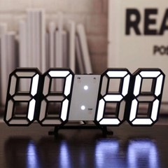 USB Fashion 3D LED Digital Clock Multifunction Electronic Clock Home Decoration