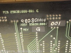 Kearney Trecker Circuit Board 1-21205-04_12120504_290301000-001 C_990201000-001