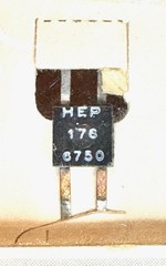 Full-Wave Single Phase Bridge Rectifier, 1.0 Amp 200 Volts Motorola HEP176
