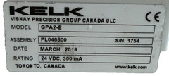 DEFECTIVE KELK GPA2E CONTROLLER 24 VDC GPA2 GPA2E G3D