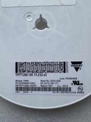 10PCS TFPT1206L1002FV Vishay PTC Thermistors PTC 10Kohms 1% SMD 1206 Linear T/R