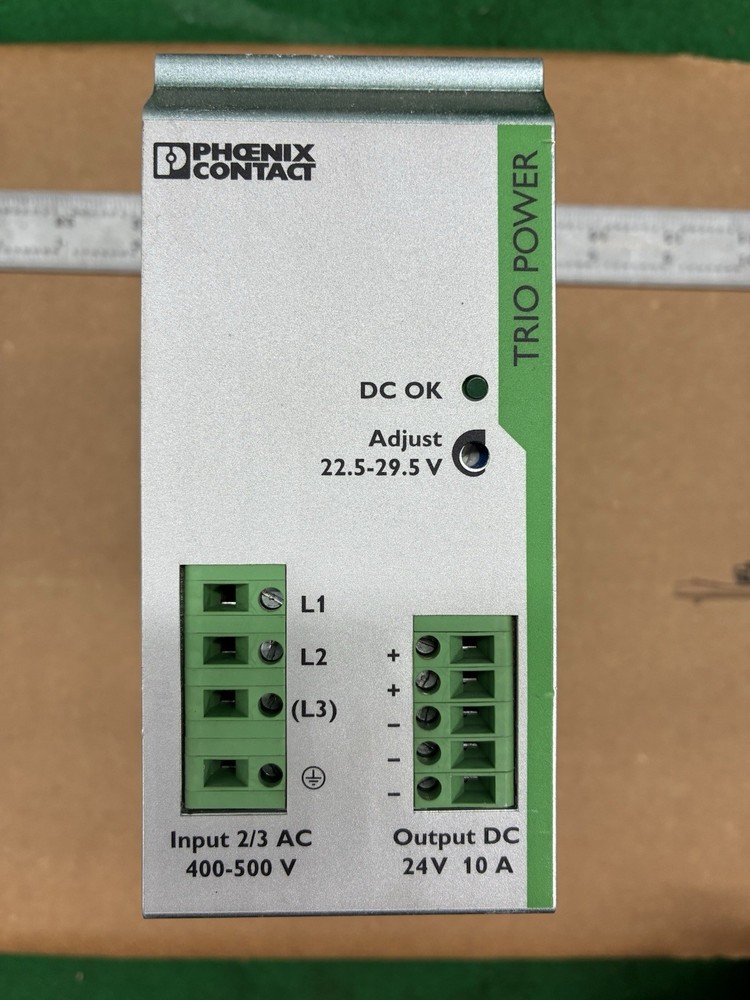 Phoenix contact power supply, TRIO-PS/3AC/24DC/10. Free Shipping
