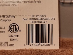 Lotof 4: LED Light Bulb, Clear, Filament Design, 3-Watts, 400 Lumens -93129029
