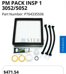 PM PACK INSP 1 3052/5052 P76433506 MEW IN BOX OEM