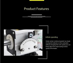 Flat Cable Dispenser 15 Automatic Reciprocating Cable Dispenser with Light Rod