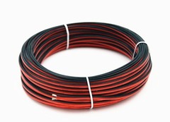 30ft Silicone Parallel Wire: Corrosion-Resistant 20GA for Electronic Use