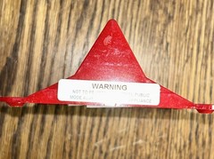 x1 – FEDERAL SIGNAL VALS or VALS-024C RED STROBE 24VDC VISALERT A2 Fire Alarm