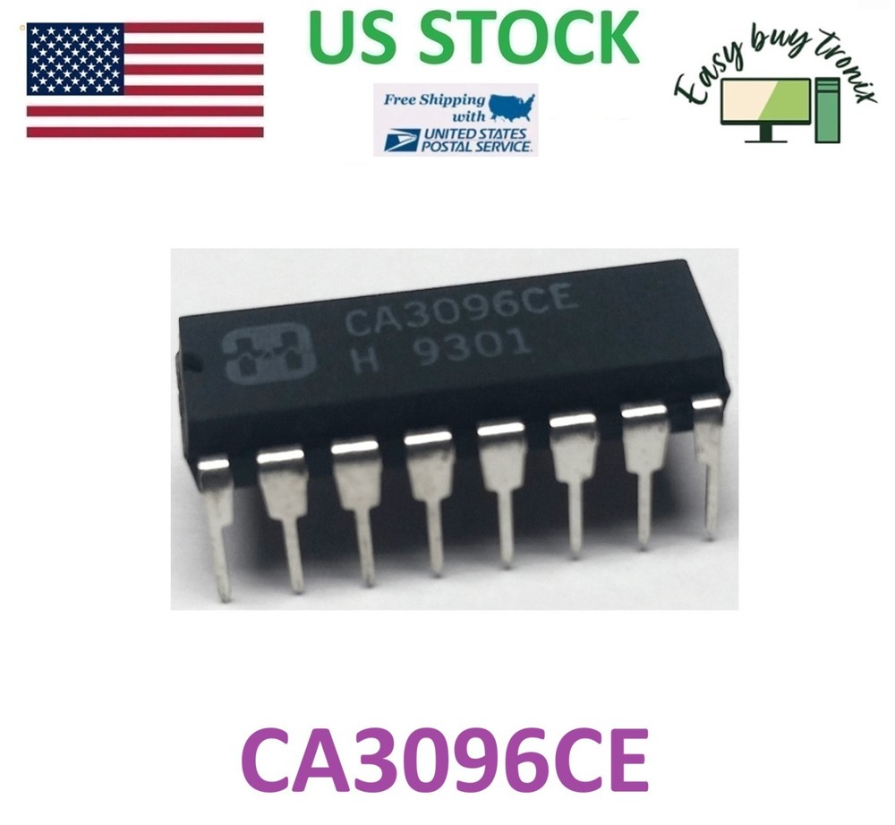 2PCS CA3096CE Original Integrated Circuit, USA STOCK FAST FREE SHIPPING