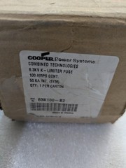 Eaton Cooper Power 83K100-B2 Current Limiting Backup Fuse 8.3 KV 100A 50KA OEM