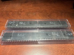 QTY 4 HD63C09P Microprocessor IC HITACHI DIP-40