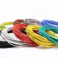 18-30 AWG Silicone Ultra Flexible Cable Tinned Copper Test Wire Colours Multiple