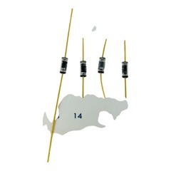 TTI RNR55C2371FS RESISTOR 0.1W, 2370OHM, 200V NEW/UNUSED SURPLUS QTY 4pcs