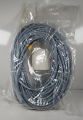 New TURCK RS 4.4T-25 Cordset U2127-24 M12 Male Straight Flying End Connector 25M
