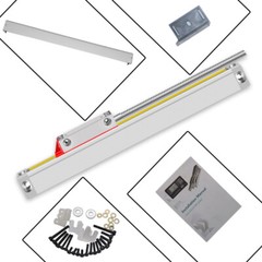 1um 3 Axis Milling CNC Digital Readout DRO Linear Glass Scale Bridgeport Dro Set