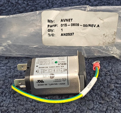 TE Corcom 6EEJ1: Power Line Filter EMI 50Hz/60Hz 6A 250VAC Faston Panel Mount