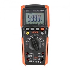 Digital Multimeter, 6000-Count TRMS DC/AC Voltmeter Current Tester, Auto-Ranging
