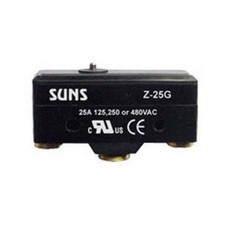 SUNS Z-25G Micro Switch 25A Pin Plunger Screw Terminal Limit Switch 5JEG0