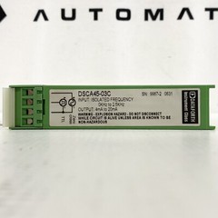 Dataforth DSCA45-03C Frequency Input Signal Conditioner 0-2.5kHz 4-20mA