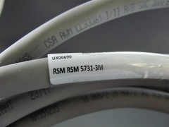 Turck RSM RSM 5731-3M – 3 Meter DeviceNet Cable – Male to Male 5-Pin Minifast