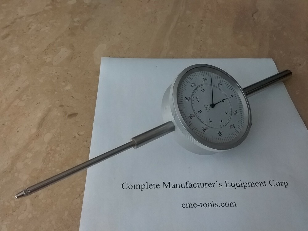 0-3″ dial indicator, 0-3″ travel dial indicator, 0.001″ graduation #302-03-new