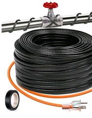 50FT Self Regulating Pipe Heating Cable Heat Tape Freeze Protection 120V – OB