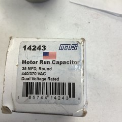 TP-CAP-35/440USA-R Motor Run Capacitor Trade Pro MADE IN USA