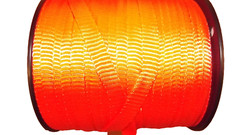 5/8″ x 500′ 1800# tensile polyester pull tape, mule tape, webbing, Orange, USA