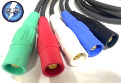 MARINCO CAM LOCK #2 Entertainment Generator Power Cable Panel Tails 5′ MMMMM