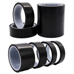 Black Kapton Polyimide Tape Heat Resistant Adhesive Insulation 3mm – 30mm Width