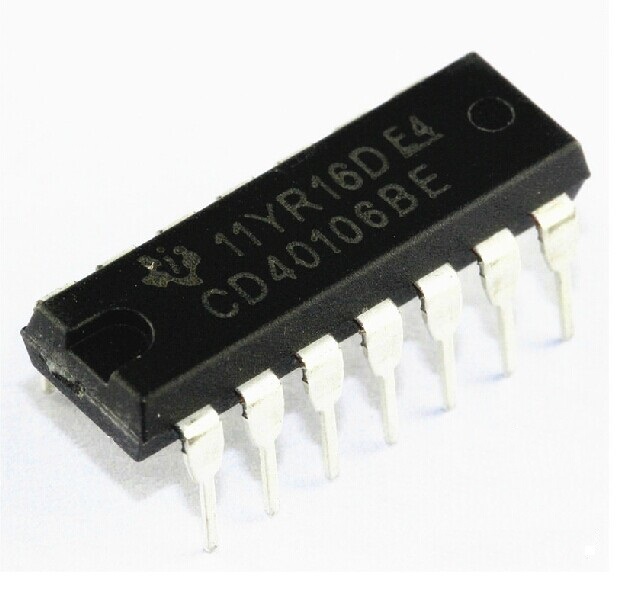 50PCS CD40106 CD40106BE 40106 DIP-14 HEX SCHMITT TRIGGER IC