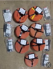 RAYCHEM Cable appr 118ft EM2-XR Self Regulating Wire Heating Cable & De-Ice 5/7