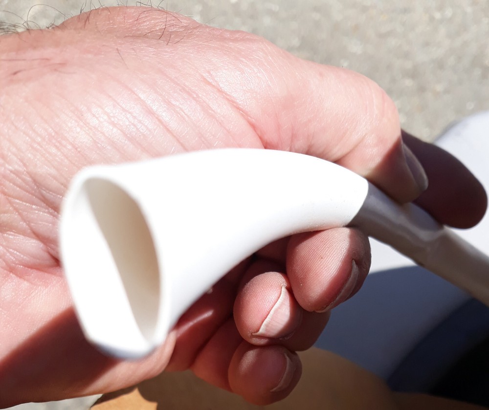PVC Flexible Tubing Grayline PVC-105 1/2″ x .025″ White 20 Feet, Non-Shrink