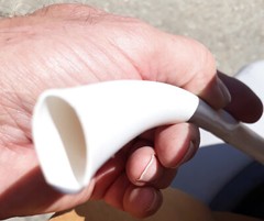 PVC Flexible Tubing Grayline PVC-105 1/2″ x .025″ White 20 Feet, Non-Shrink