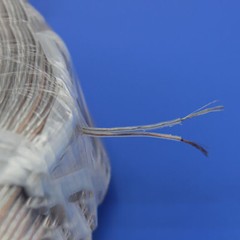 2×0.1mm² Clear Flexible Wire Audio Cable Speaker Cable Small Electrical Cable
