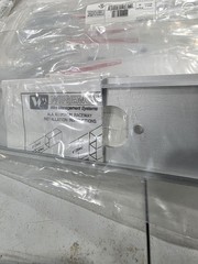 QTY 5 Wiremold ALA-DR 12″ Aluminum Duplex Receptacle Cover Plate