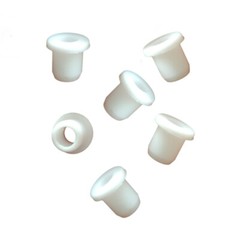 5mm to 28mm Wiring Grommets Silicone Rubber Round Through Hole Grommet White