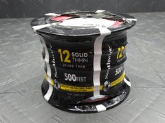 Southwire 500 ft. 12 Red Solid CU THHN Wire