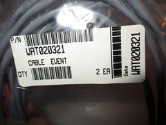 NEW WATERS WAT020321 EVENT CABLE, 2 PCS