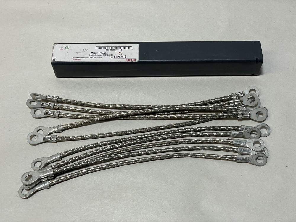 nVent ERIFLEX Round Braid Ground Straps BJ6-200S