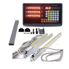 2/3 Axis High Precision Digital Readout 1μm TTL Linear Scale Encoder Grinder Kit