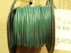 12 -SOLID 500 FT. N.E.C. STD. THHN or THWN 600 VOLT GRN BUILDING WIRE 1/2 SPOOL