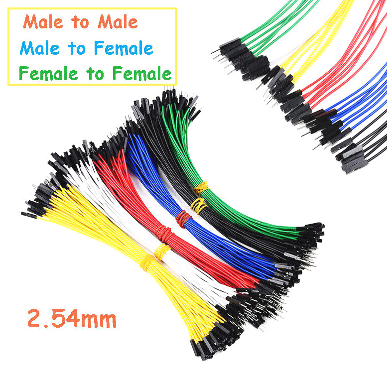 Dupont Wire Male to Male + Male to Female + Female to Female 2.54mm Jumper Cable
