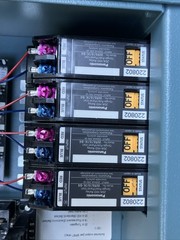Hubbell NXP2-PNL-8-8-U-S 8 Relay Ltg Control 8 30A/1P Latching NEW w WR616K-84