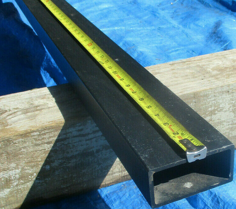 2″ x 4″ x 3/16″ Aluminum Rectangular Tubing Various Lengths Min 8′ upto 12′ Ea.