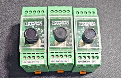 Lot of (3) Out of Box Phoenix Contact EMG 3-SP4K7LIN Setpoint Adjuster Trim Pot